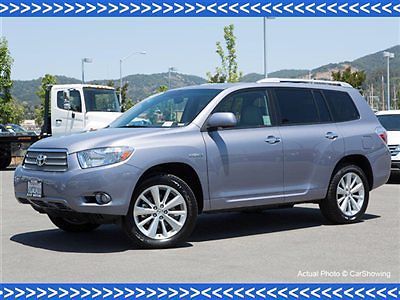 2010 highlander hybrid limited: exceptionally clean, offered by mercedes dealer