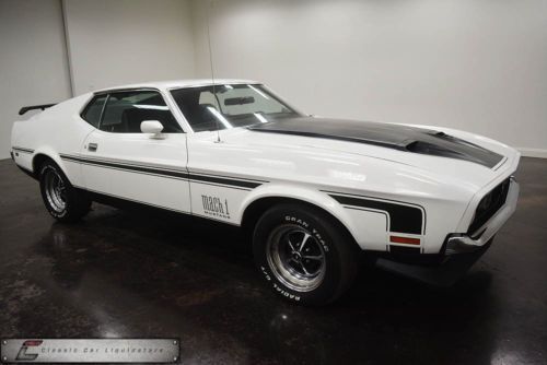 1972 ford mustang mach 1 5 speed 351 cleveland 9 inch
