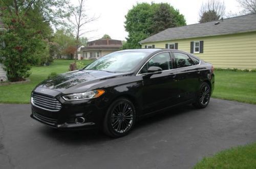 2013 ford fusion se - mytouch - leather - 18&#034; wheels - no reserve