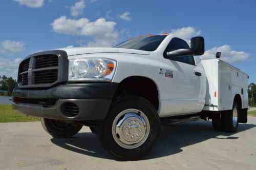 2008 dodge ram 3500 4x4 diesel utility