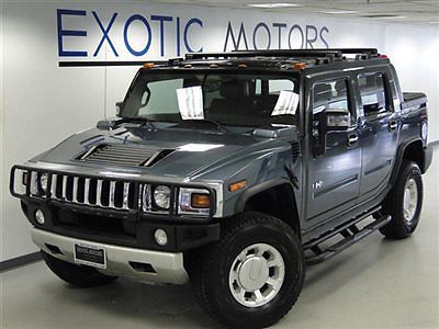2008 hummer h2 sut 4-wd! heated-sts 2tv/ent-pkg moonroof bose/6cd running-boards