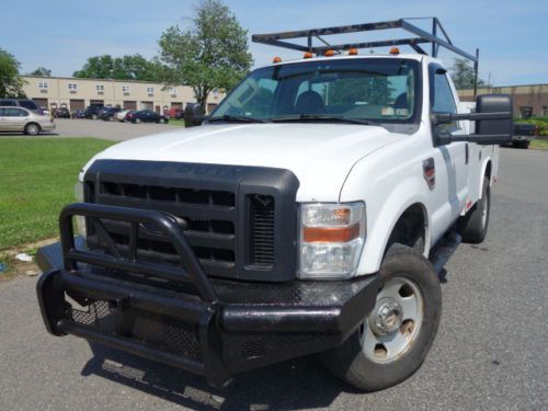 Ford f-350 xl 4wd 6.4l diesel reading utility box auto autocheck  no reserve