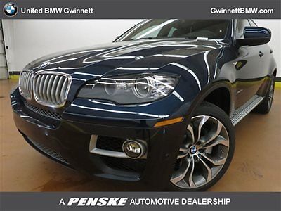 Xdrive 50i new 4 dr suv automatic gasoline 4.4l v8 fi dohc 32v midngt blue met