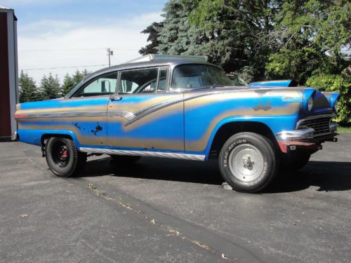 1956 ford victoria true &#034;gasser&#034;