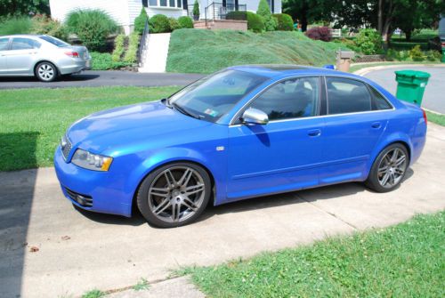 2004 nogaro blue audi s4, six speed