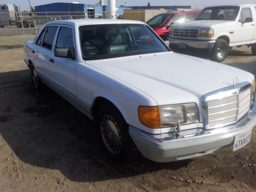 1991 mercedes-benz 420sel base sedan 4-door 4.2l no reserve!!!!