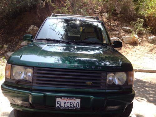 2001 land rover range rover 30th anniversary edition 4.6