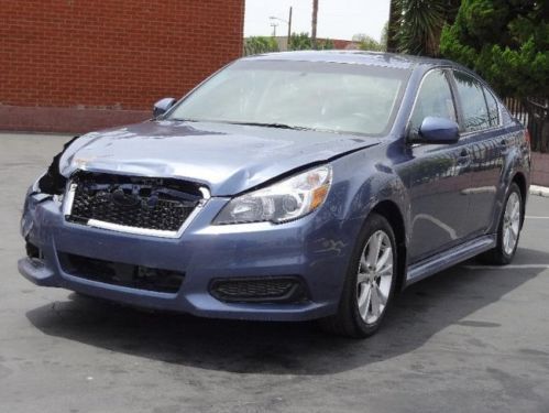 2013 subaru legacy 2.5i premium damaged fixer salvage runs! great mpg! must see!