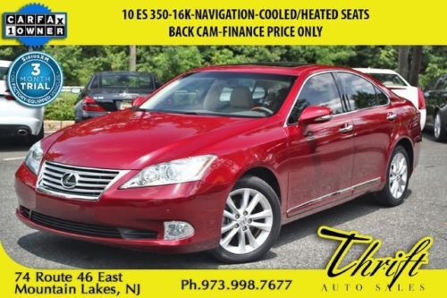 10 es 350-16k-gps-cooled/heated seats-back cam-finance price only