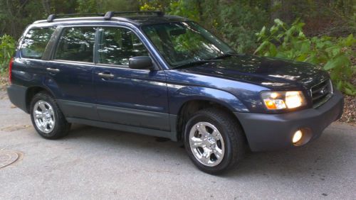 2005 subaru forester x wagon 4-door 2.5l