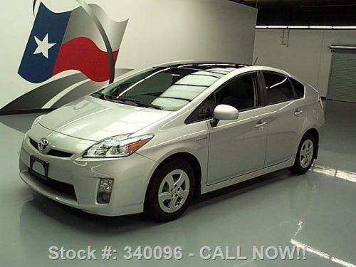 2011 toyota prius iii hybrid solar roof pkg sunroof nav texas direct auto