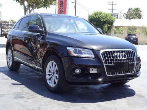 2013 audi q5 2.0 quattro premium damaged crashed salvage fixer project runs!l@@k