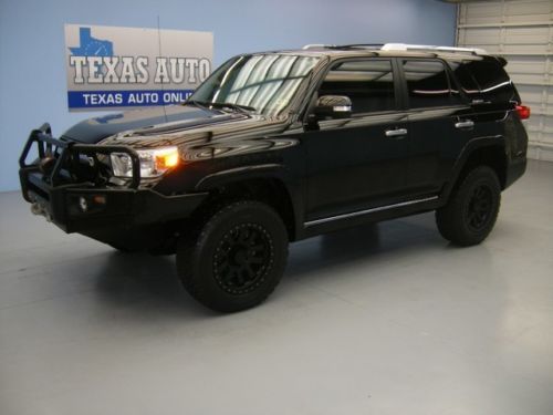 We finance!!! 2012 toyota 4runner limited 4x4 roof nav heated leather texas auto