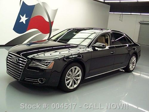 2012 audi a8 l quattro awd premium pano roof nav dvd  texas direct auto