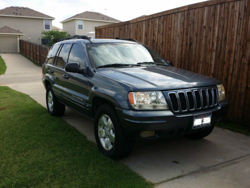 2001 jeep grand cherokee limited sport utility 4-door 4.7l