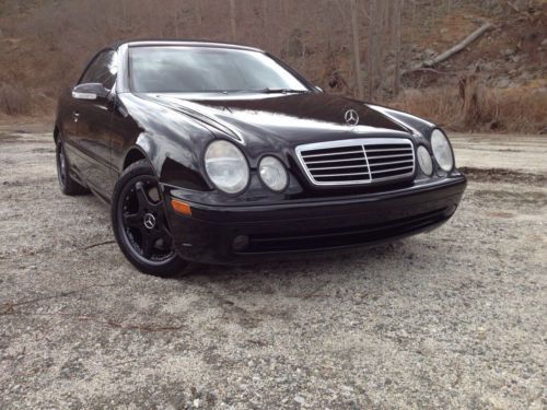 2002 mercedes benz clk 55 amg cabriolet designo fantastic car! no reserve