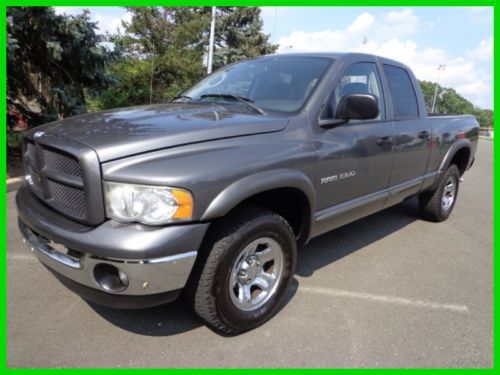 2003 dodge ram 1500 laramie powerful v-8 hemi leather crew cab 4x4 no reserve