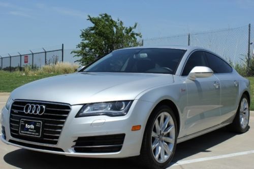 2013 audi a7 , prem plus pkg , loaded , one owner , garage kept, 2.29% wac