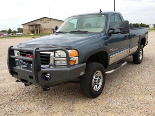 2007 gmc 2500hd 4x4 6.6 duramax diesel allison with only 63k