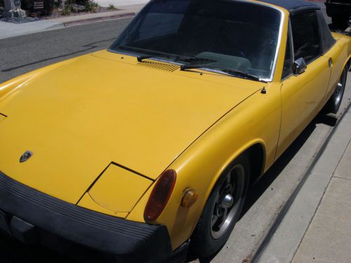 No reserve - 1975 porsche 914 project car - no reserve