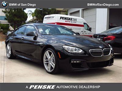 640i gran coupe 6 series new 4 dr sedan automatic gasoline 3.0l i-6 black sapphi