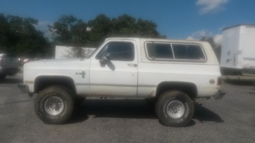 1981 k5 blazer lifted 35&#034; tires 350 v8 daily driver 4x4 4wd chevy 81