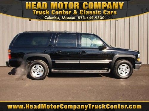 2004 chevrolet suburban low miles 4x4 gasoline black