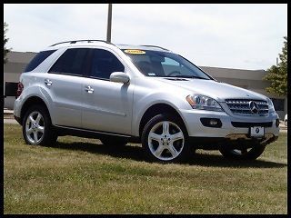 2008 mercedes-benz m-class ml-350 4matic 3.5l v6 heated leather nav sunroof gps