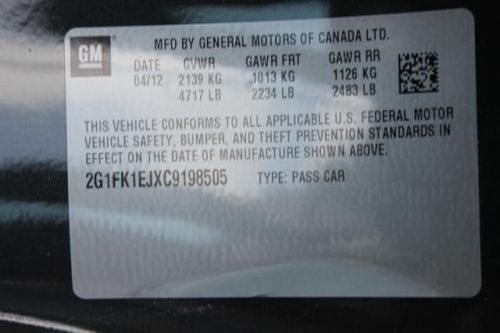 2012 Chevrolet Camaro 2SS, US $29,995.00, image 11