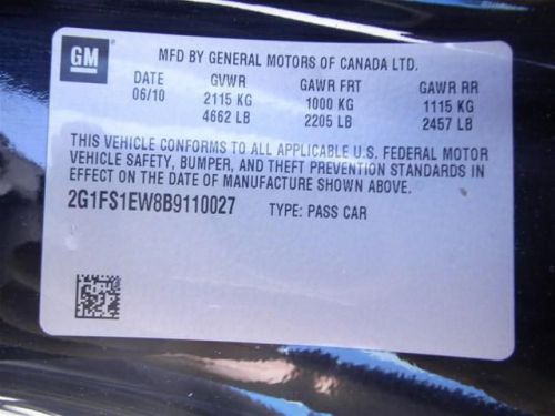 2011 Chevrolet Camaro 1SS, US $25,612.00, image 10