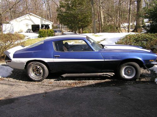 1971 chevrolet camaro true z-28 350/350 auto with a 12-bolt.