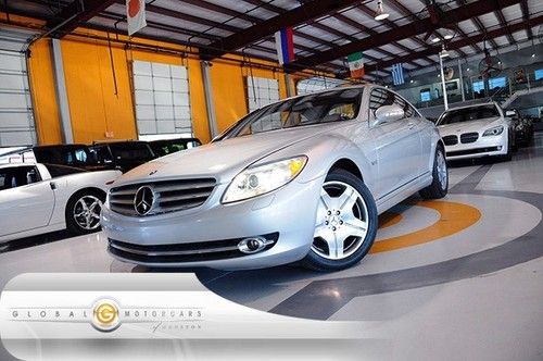 07 mercedes cl600 25k harman-kardon navi moonroof rear-camera xenon heated-seats