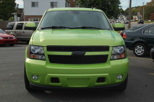 Custom 2007 lamborghini green tahoe