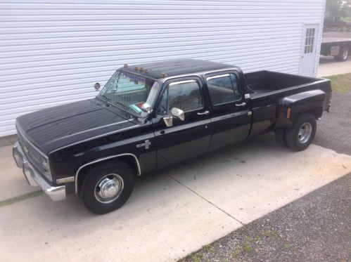 1984 chevy c 30 crew cab dually 1 ton rare from california