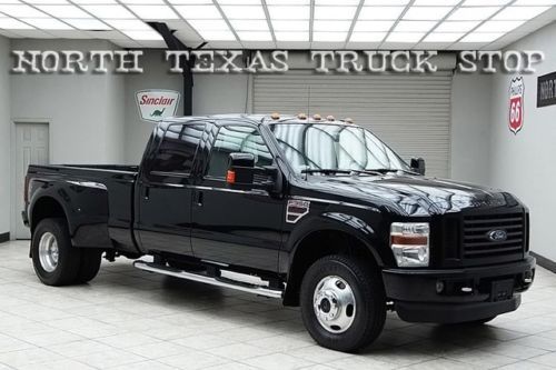 2008 ford f350 diesel 4x4 dually fx4 leather crew cab texas truck