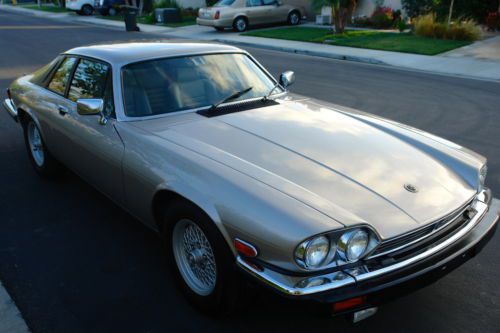 1987 jaguar xjs base coupe 2-door 5.3l w clean title! 59k actual! 1 owner!