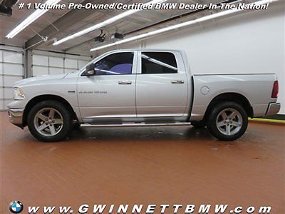 2wd crew cab 140.5&#034; big horn low miles 4 dr truck automatic gasoline 5.7l 8 cyl