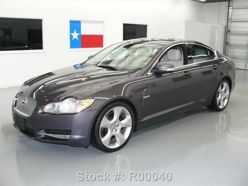 2009 jaguar xf supercharger sunroof nav rear cam 39k mi texas direct auto