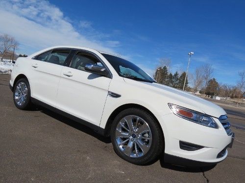 2010 ford taurus limited awd loaded 1 owner beautiful non smoker leather sunroof