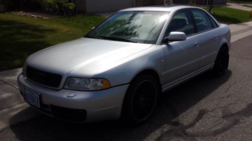 2000 audi s4 2.7 twin turbo 6 speed quattro no reserve price! nice car!