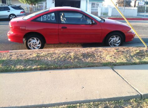 1998 chevrolet cavalier base coupe 2-door 2.2l