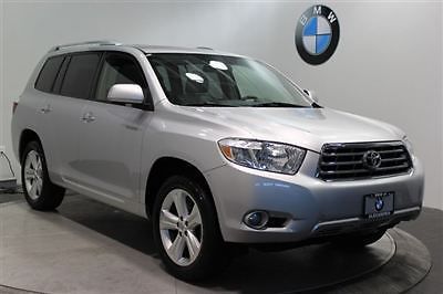 2009 toyota highlander v6 4wd silver limited navigation rear camera 3rd row seat