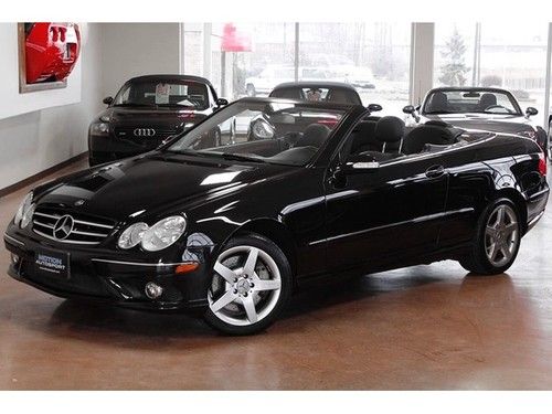 2007 mercedes-benz clk550 cabriolet automatic 2-door convertible