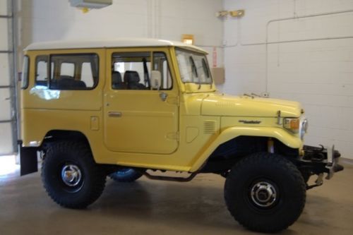 Rare in USA!! BJ40 FJ40 HJ DIESEL VINTAGE 4X4 TOYOTA LAND CRUISER, US $25,000.00, image 4