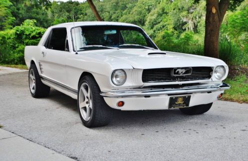 Super clean solid 66 ford mustang coupe built engine needs tinkering very clean
