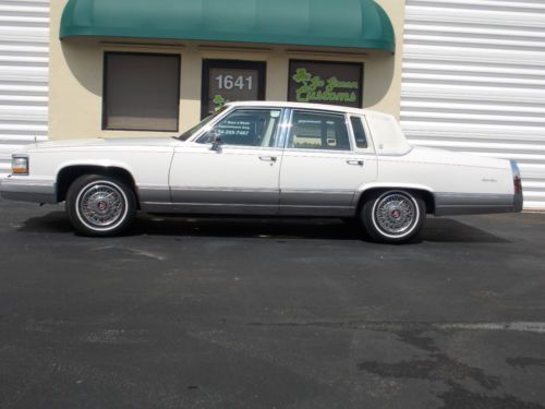 1991 cadillac brougham d&#039;elegance 88k original miles caddy collectors sedan 1991