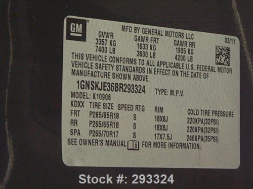 2011 CHEVY SUBURBAN LT Z71 4X4 LIFT SUNROOF NAV DVD 60K TEXAS DIRECT AUTO, US $39,980.00, image 20