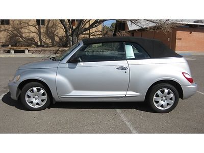 07 chyrsler pt cruiser turbo convertible silver alloys