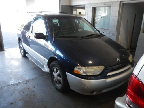 2002 nissan quest gxe mini passenger van 4-door 3.3l