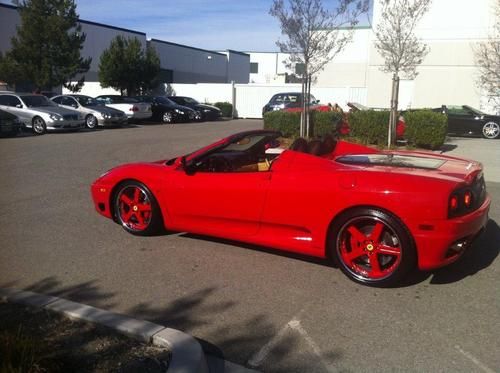 2003 ferrari 360 spider convertible 2-door 3.6l